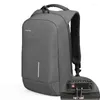 Backpack Kingsons Men's Multifunction USB Charging Men 13 15 Inch Laptop Backpacks Anti-theft Bag For