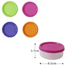 Bouteilles de rangement four disponibles mini accessoires de cuisine en plastique 150 ml Boîtes de congélation Boîtes de maintien des plats