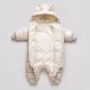 Agrupas para niños abrigo de invierno para niña niña espesada monstruos de unión con capucha caliente ropa para bebés e2163