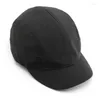 Ball Caps Short-brimmed Baseball Cap Quick Dry Pure Color Light Plate Japanese Retro Outdoor Sports Camping