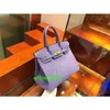 Genuine Ostrich Leather Bk Bags 7a Quality Handsewn Bags Pushing Womens Fashion Can Be have logo HBVHQX