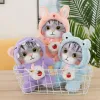 Toys 25cm Cute Cartoon Transformed Cat Doll Kawaii Anime Dressup Cat Plush Toy Soft Stuffed Animal Pillow Kids Toys Birthday Gifts