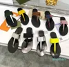 2024 Casual Summer Girls Beach Walk Slippers Fashion Low heel Flat slipp