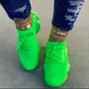 Sıradan Ayakkabı Kadın Vulcanize Hava Örgüsü Spor Sneaker Kadınlar Yaz Nefes Alabilir Platform Moda Spor Büyük Boyut 44 Zapatos de Mujer