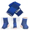 Sapphire Blue Ankle Support Elastic Band Brace for Sports Gym and Pain Relief ZZ