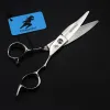 Tesouras tesouras de cabelo deslizando 6 polegadas Willow convexo Blade Scissors Scissors Scissors Profissional Scissors