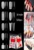 500 stks druk op nagelpunt Clear White Full Cover Franse valse teen tips ushape acryl uv gel manicure naf0147306939