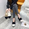 Casual Shoes Plus Size 34-43 Winter Cotton Pregnant Women Plush Loafers Woman Fleeces Flats Mixed Colors Curly Wool Fur Moccasins 2024