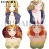 Muis pads pols rust isekai ojisan tsundere elf sui elga 3d mousepad hand pols polstel mouse pad mousepad silicone oppai soft mouse mat kantoorwerk y240423