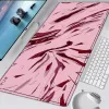 Repousa rosa e vermelho mouse mouse mouse deskpad de arte japonesa grande para pc mesa de computador manta de teclado mecânico personalizado tapetes mecânicos tapetes