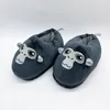 Slippers Polychrome Gorilla Tag Monke Patch en peluche pour femmes Cadeaux de haute qualité aux chaussures confortables et chaudes