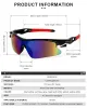 Lunettes de soleil Riderace Sports Men de soleil Lunettes de vélo de routes Mountain Cycling Protection Protection Lunets de soleil pour vélos de vélo