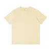 2024 Summer Men Women camisetas camisetas 230g Camisetas de manga curta pesada de algodão