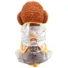 Regnrockar petcircle hundkläder regnbåge vattentät regnrock för liten hund valp husdjur katt hela säsongen PET söt kostym Petkläder hundrock