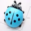 Heads Cartoon Tooth Storage Rack Organizer Creative Cute Ladybug Sucker Toothbrush Toothpaste Holder Kitchen Bathroom Accessories