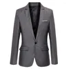 Męskie garnitury Z529-Men's Autumn Loose Lose Small Suit Korean of British Style Speisure West Jacket