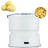 PEELERS POTATO PEELING MASHINE Hushåll Electric Fruit Potato Peeler Sallad Spinner Sink Silander Colander Kitchen Tools