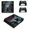 Naklejki Game Bloodborne Nalek Ps4 Slim Skin Sticker for Sony PlayStation 4 i 2 kontrolery PS4 Slim Skin Sticker Winyl