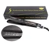 Nyaste hårrätare Professionell frisör Salon Steam Styler Flat Ceramics Organosilicon Hair Rätning Irons Flat Iron9101067