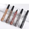 Supply 4 Fork Tip Eyebrow Tattoo Pencil 5 Colors Eyebrow Waterproof Pen Long Lasting Natural Dark Brown Liquid Eye Brow Pencil Makeup