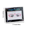 Tatueringar Festival ansikte klistermärken Diamond Makeup Body Art Eyeliner Tattoos Party Bady Make Up Tools Eye Rhinestones Glitter Face Jewelry