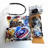 4D Beyblades Beyblade Metal Battle Fusion Top BB105 Big Bang Pegasis F D 4D med lätt startare