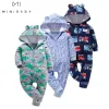 Schichten Neues 2022 Frühling Süßes Camo Baby Jumpsuit Mantel für Baby Kleidung Fleece Outfit Säuglingskleidung für Baby -Mädchen Kostüm