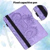 Tablet PC Cases Sacs pour honneur PAD X8 CAS 10.1 Flower Wallet Funda pour Honor Pad x8 Lite x8 MatePad T10 T10S COUVERTURE CABLET