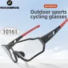 Sunglasses ROCKBROS Cycling Glasses Men Women Photochromic Polarized Outdoor Sport Sunglasses Eyewear Inner Frame Bike Glasses Goggles