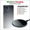 Chargers 15W Caricatore wireless veloce per Oppo Trova x3 x5 x6 pro oppo ace2 Trova n Qi Wireless Ricarica con cavo USB