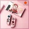 Cases Sweet Genshin Impact -personages draagtas voor Nintendo Switch/OLED/Lite Protective Soft Case Antidrop Game Accessoires