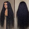 Brazilian Long Water Wave Lace Front Wig Black /Brown /Blonde /Red Hd Wigs For Women 34 Inch Deep Frontal S