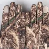 Footwear Elastic Antislip Hunting Shooting Gloves Outdoor Fishing Touch Screen Bionic Full Finger Gloves Reed Camouflage Gloves