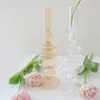 Candele Bandele Stick Glass Crystal Affitto Candele Porta di candele per Buring Led Party and Wedding Centrotavola