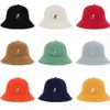 Capes à billes 2024 Kangourou Kangol Fisherman Chapeau Sun Chatle Salle Sunding Broderie Matière 3 tailles 13 Couleurs Japonais Ins Super Fire Hat AA 220312 2024