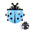 Głowy 1PCS Ladybug Animal Owad Uchwyt do zębów Uchwyt łazienkowy kreskówka szczoteczka do zębów pasta do zębów ssanie ssą