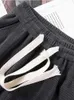 Dżinsy damskie Nowe zimowe ciepłe aksamitne spodnie na nogi kobiety Koreańska moda śniegu noszenie pantne swobodne pluszowe grube elastyczne wysoką talię Spodnie Y240422