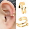 Earrings 15 Designs Ear Cuffs Clip On Non Pierced Hole Ear Cuff Fake Without Piercing Cartilage Conch Earring Adjustable Earing