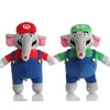 Großhandel 25 cm-30 cm Super Pilz Yoshi Plüschspielzeug Weiche Füllungen Animal Toy Doll Home Dekoration