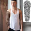 Tattoos Waterproof Temporary Tattoo Sticker Large Size Tattoo for Men Sleeve Clock Fake Tattoo for Women Girl Full Arm Tattoo Fake