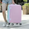 Carry-Ons 20 Inch Travel Suitcase for Female Fashion Business Luggage Box Student's Large Capacity Password Trolley Box Trunk Dropshipping