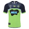 Men Jersey Nrl Auckland Rangers Indigenous Home Away Shorts de formation Olive à manches courtes Rugbyjersey