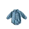 One-pièces 2022 Vêtements bébé Spring and Automne Baby Jeans Jumps Coton Coton Baby Boy Girl Unisexe Rompers