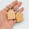 Tags 20Pcs Personalized House Shaped Wooden Key Tags Dog ID Tags Perfect for Custom Engraving and Gifting to Men and Women