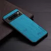 Mobiltelefone Koffer Hülle für Pixel 8 Pro Funda Bambusholzmuster Leder Neues Telefon Cover Luxus Coque für Pixel 8 Hülle CAPA