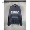 Maglione paris lettera sciolta unisex long versione balencigs casual b famiglia con cappuccio con cappuccio con cappuccio con cappuccio con cappuccio con cappuccio con cappuccio Hepf 6llh