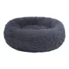 Matten winter warme bank huisdier hondenbed comfortabel donut cuddler round dog kennel ultra zacht wasbare honden en kattenkussen bed