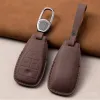 Luxury Genuine Leather Car Key Cover for Beijing Baic Senova X25 X35 X55 X65 D50 Shell Case Workmanship Like Silk