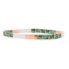 ストランドYastyt Miyuki Tila Beads Bracelets Women New Rainbow Color Glas