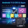 Magcubic 4K Native 1080p Android 11 Projecteur 390ansi HY320 Dual WiFi6 BT50 Cinema Outdoor Portable Projetor Upgrated HY300 240419